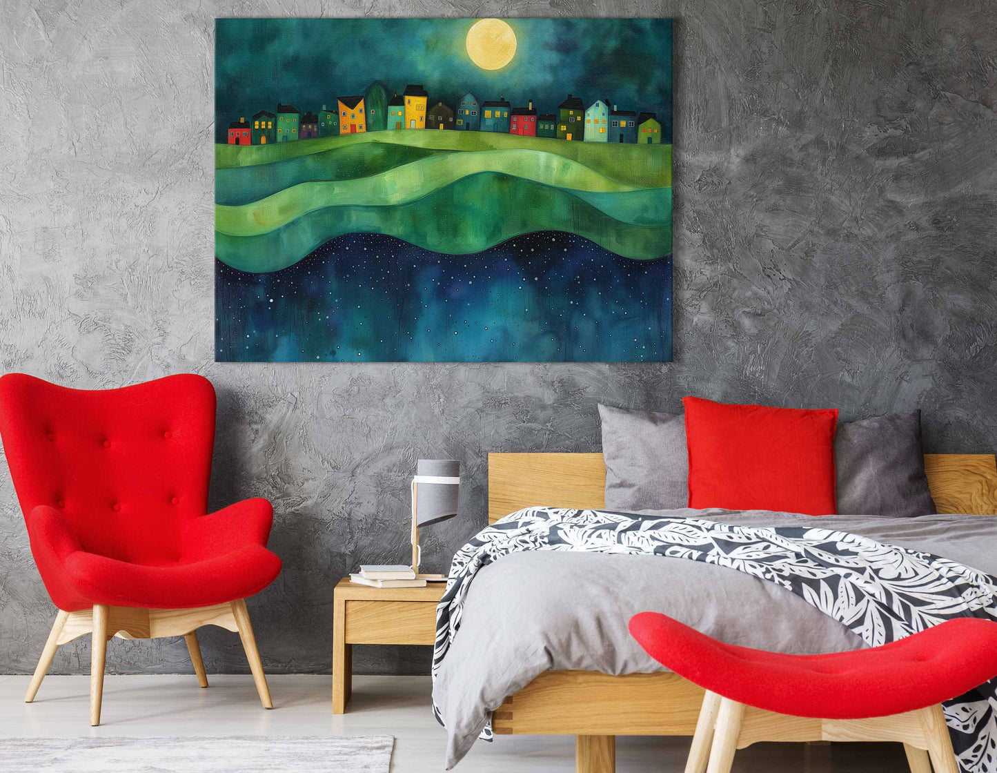   Serene Landscape Wall Decor