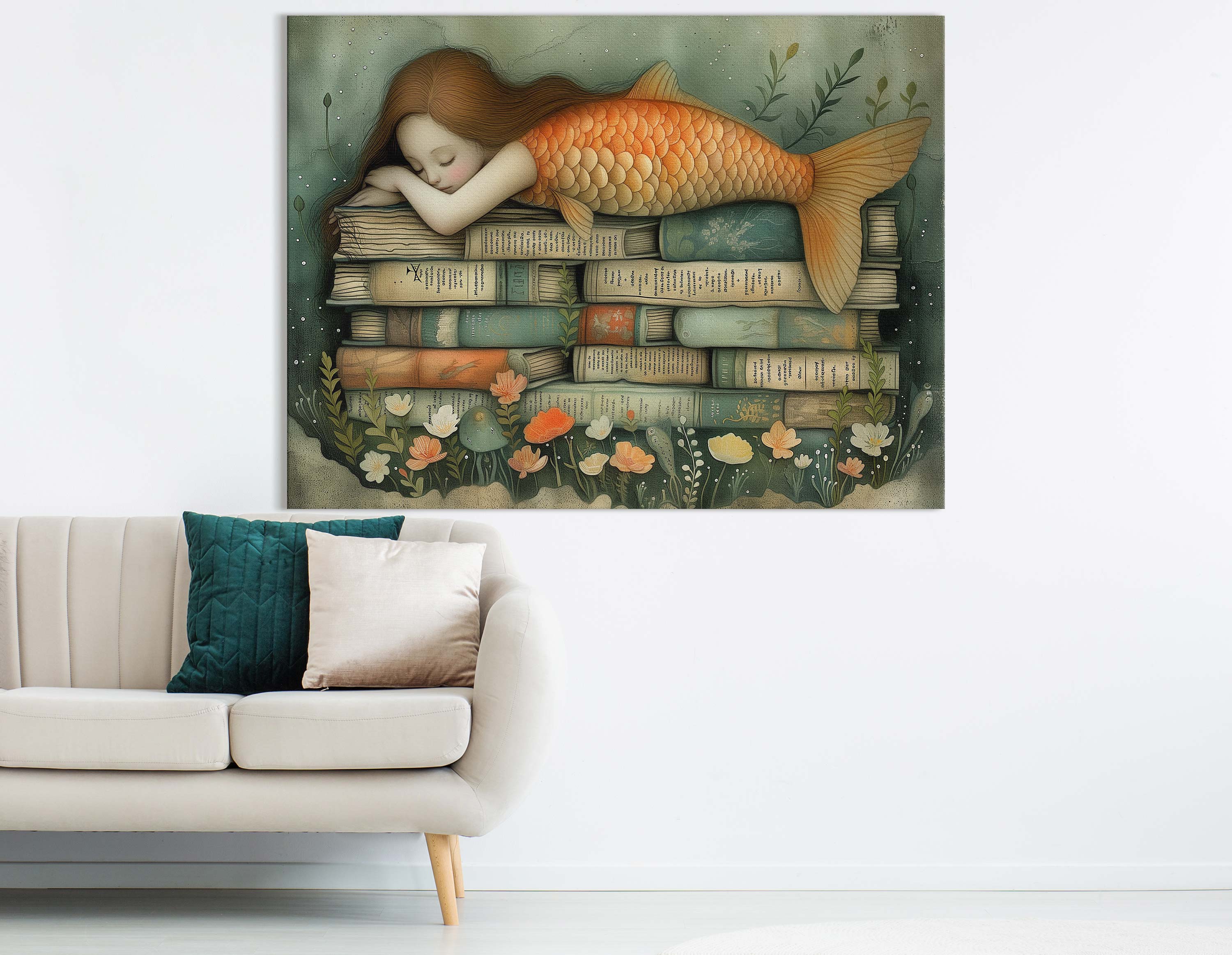 Whimsical Mermaid Wall Decor