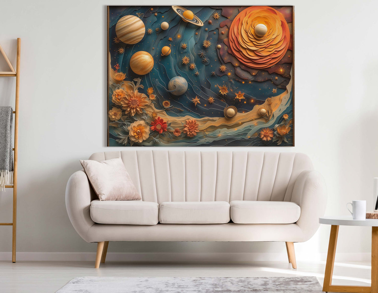 Cosmic Dance of Planets Wall Decor