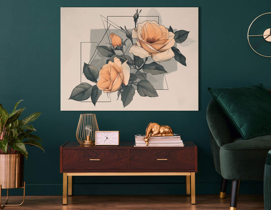 Rose Wall Art