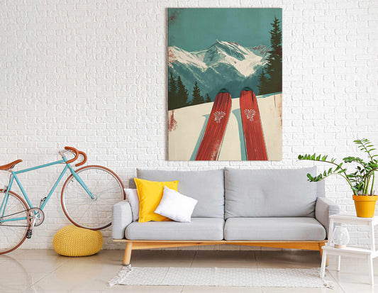 Ski Adventure Wall Art