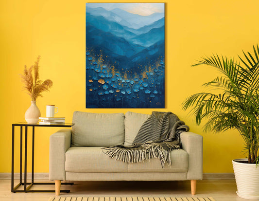 Mountain Floral Wall Art