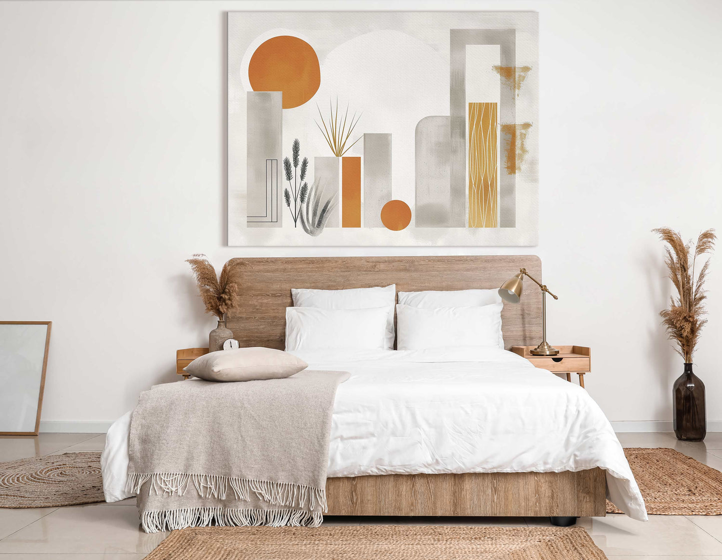 Minimalist Abstract Botany Wall Art