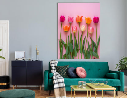       Vibrant Tulip Painting