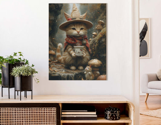 Wizard Cat Canvas Print 