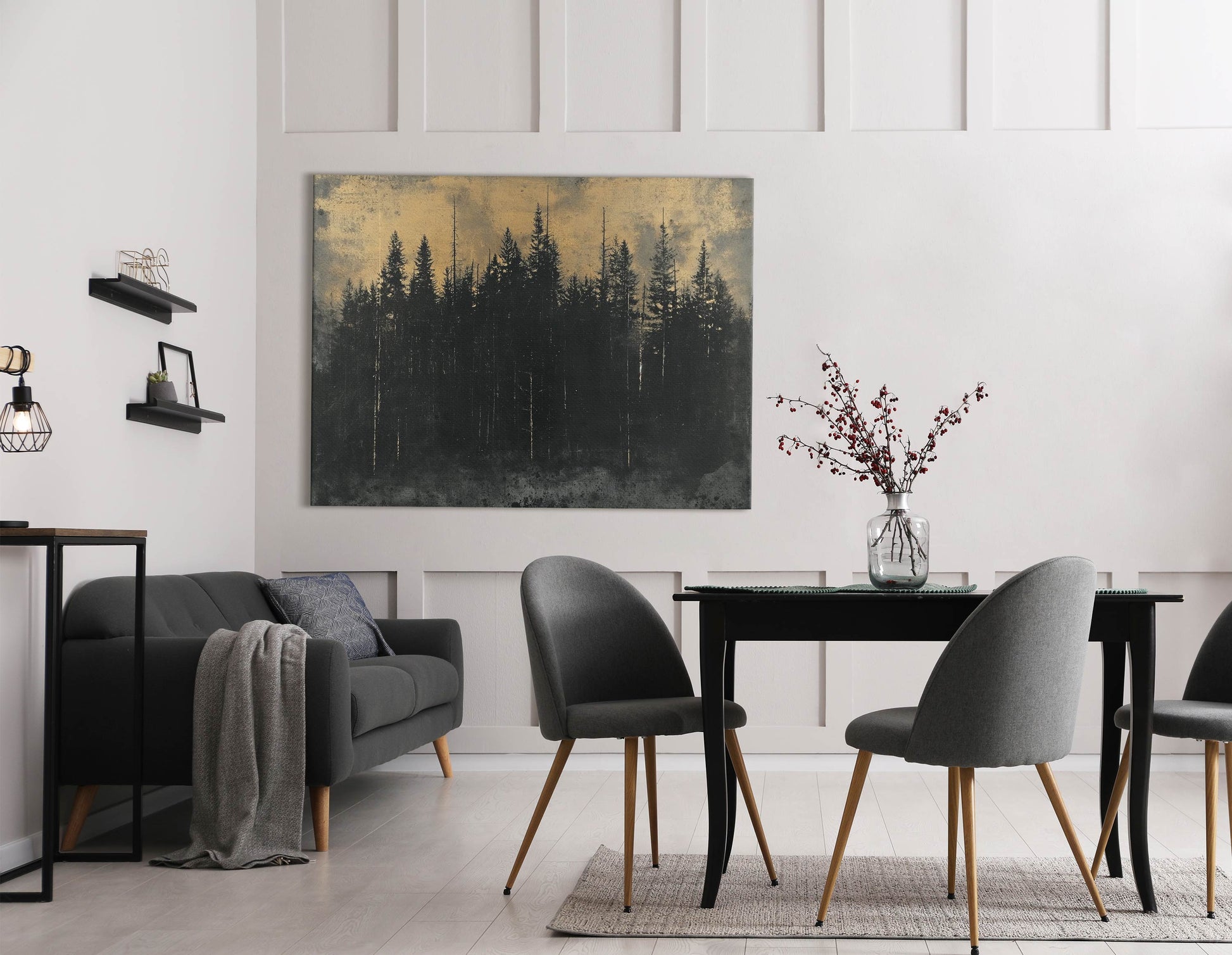 Dark Forest Wall Decor