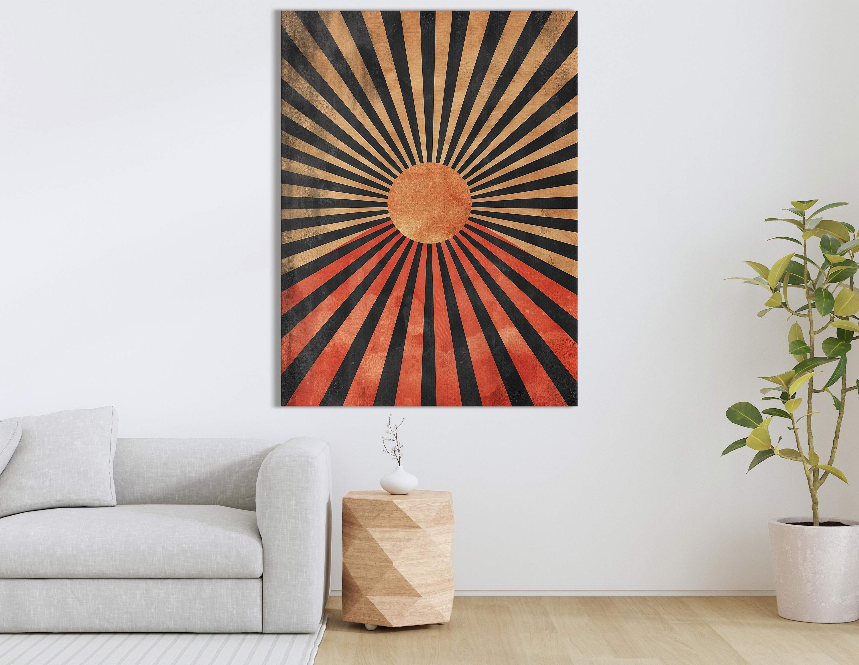Bold Sunbeam Canvas
