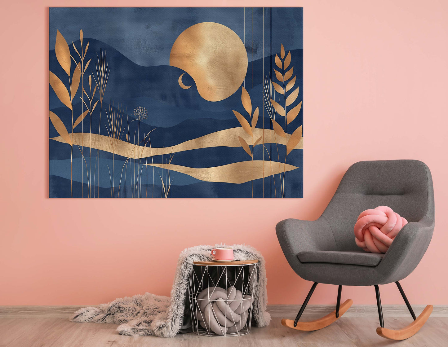 Sophisticated Waves Painting