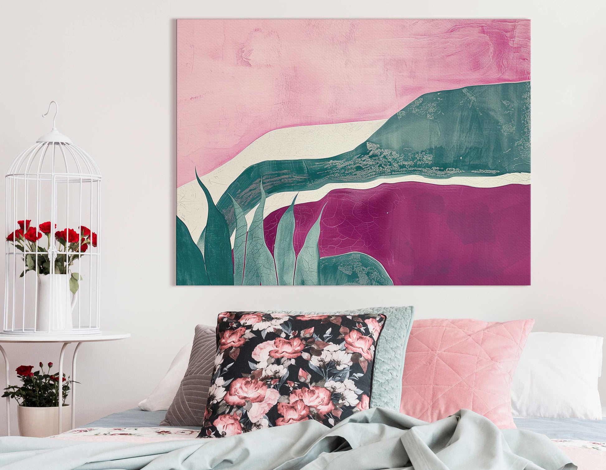 Serene Abstract Landscape Wall Art