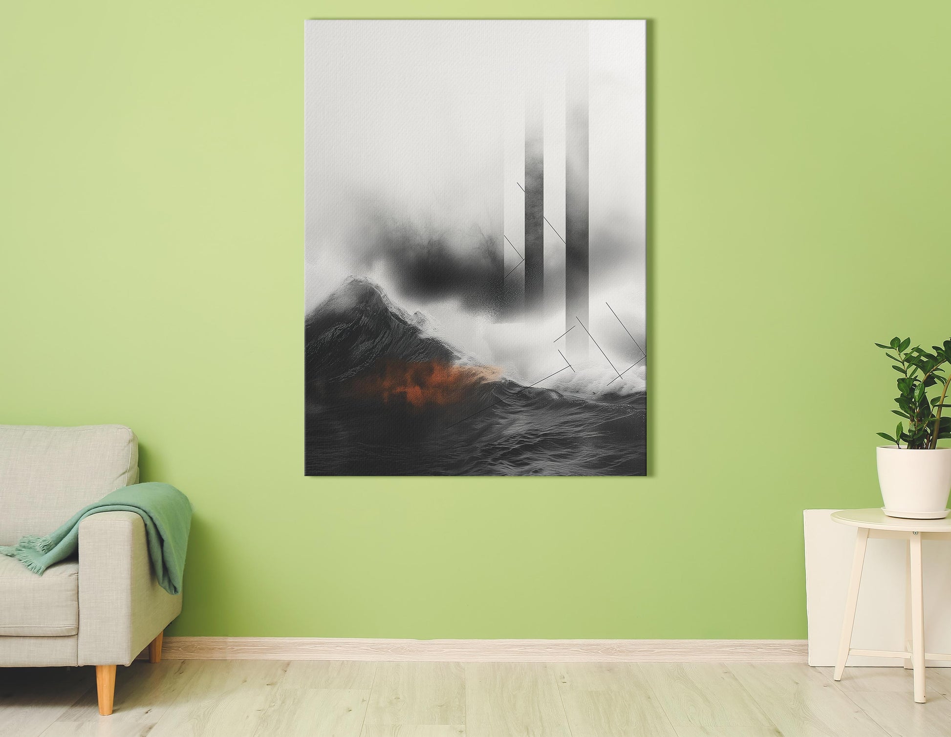 Monochrome Canvas Print