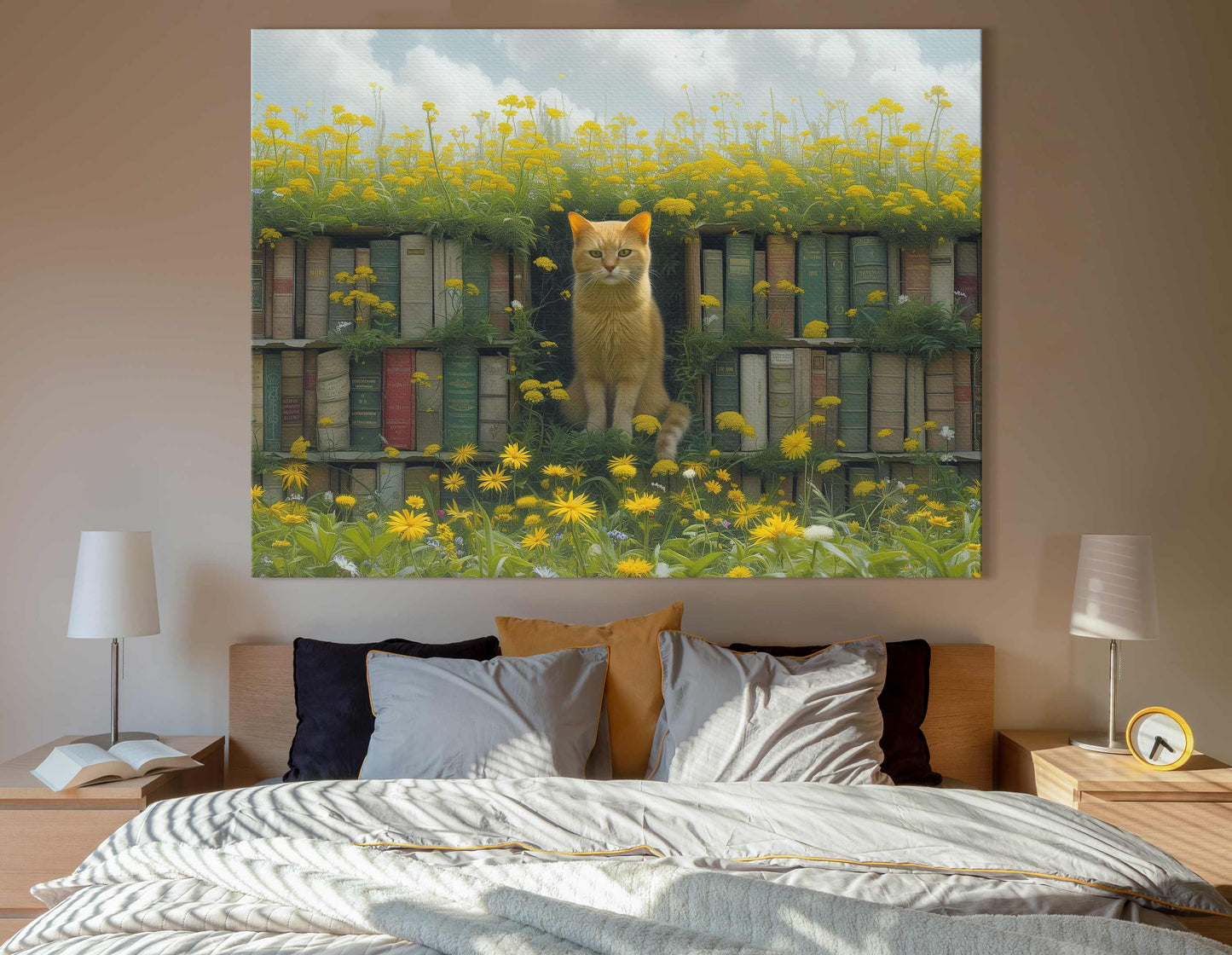    Ginger Cat Art Print