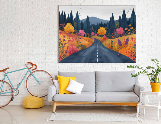Canvas Print Fall Scenery  