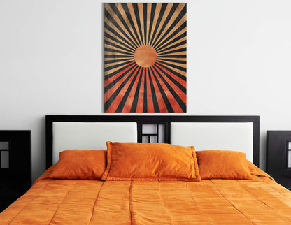 Graphic Sunrise Art