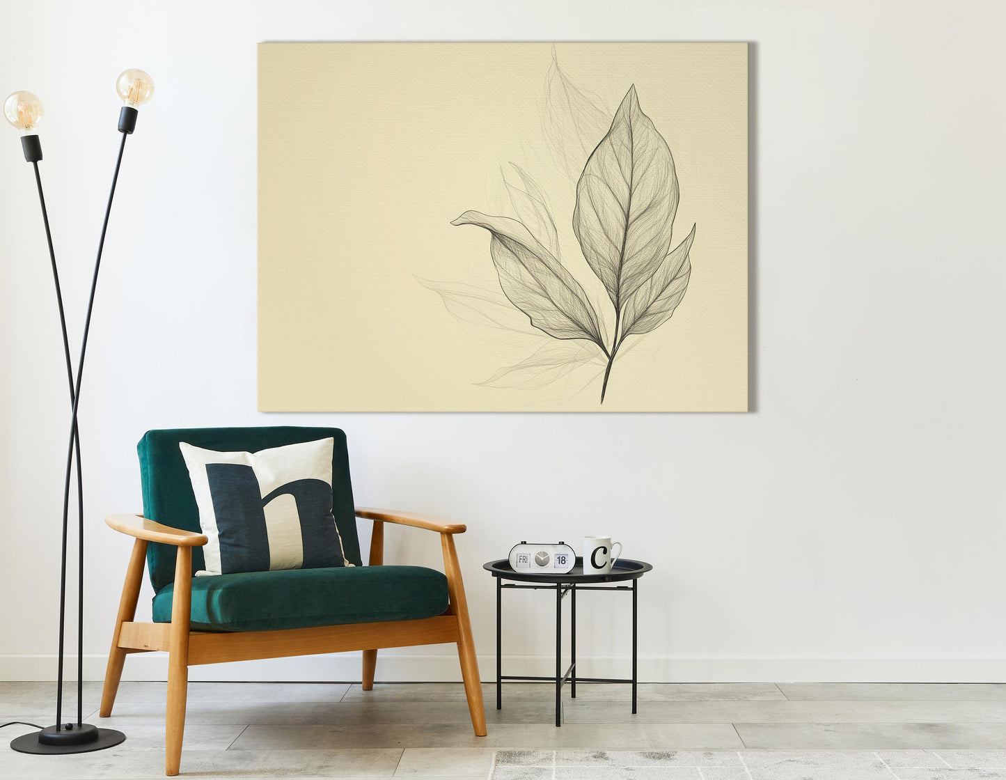 Elegant Leaf Wall Decor