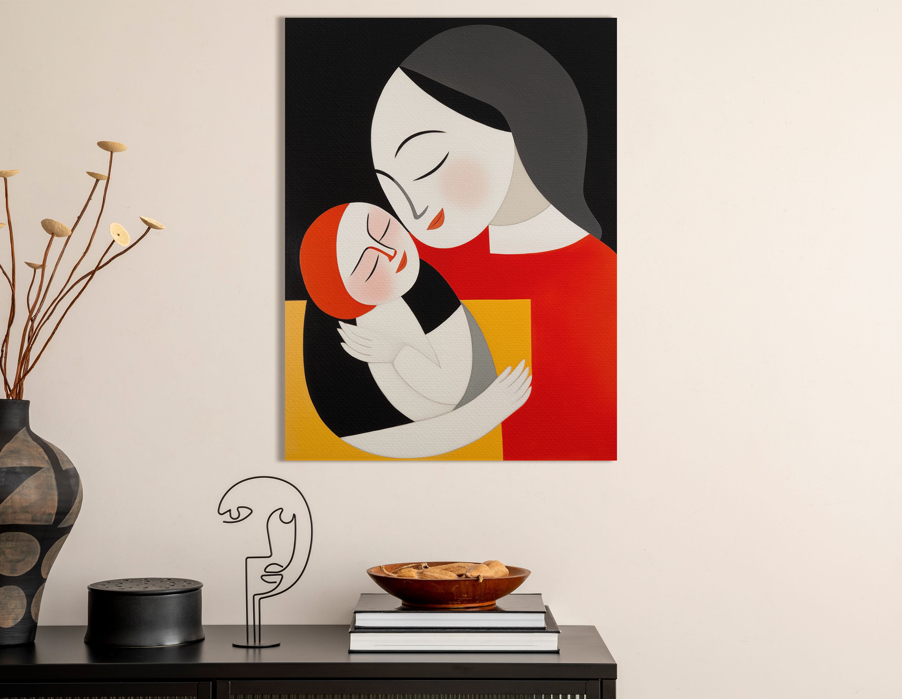 Wall Decor Mother Child