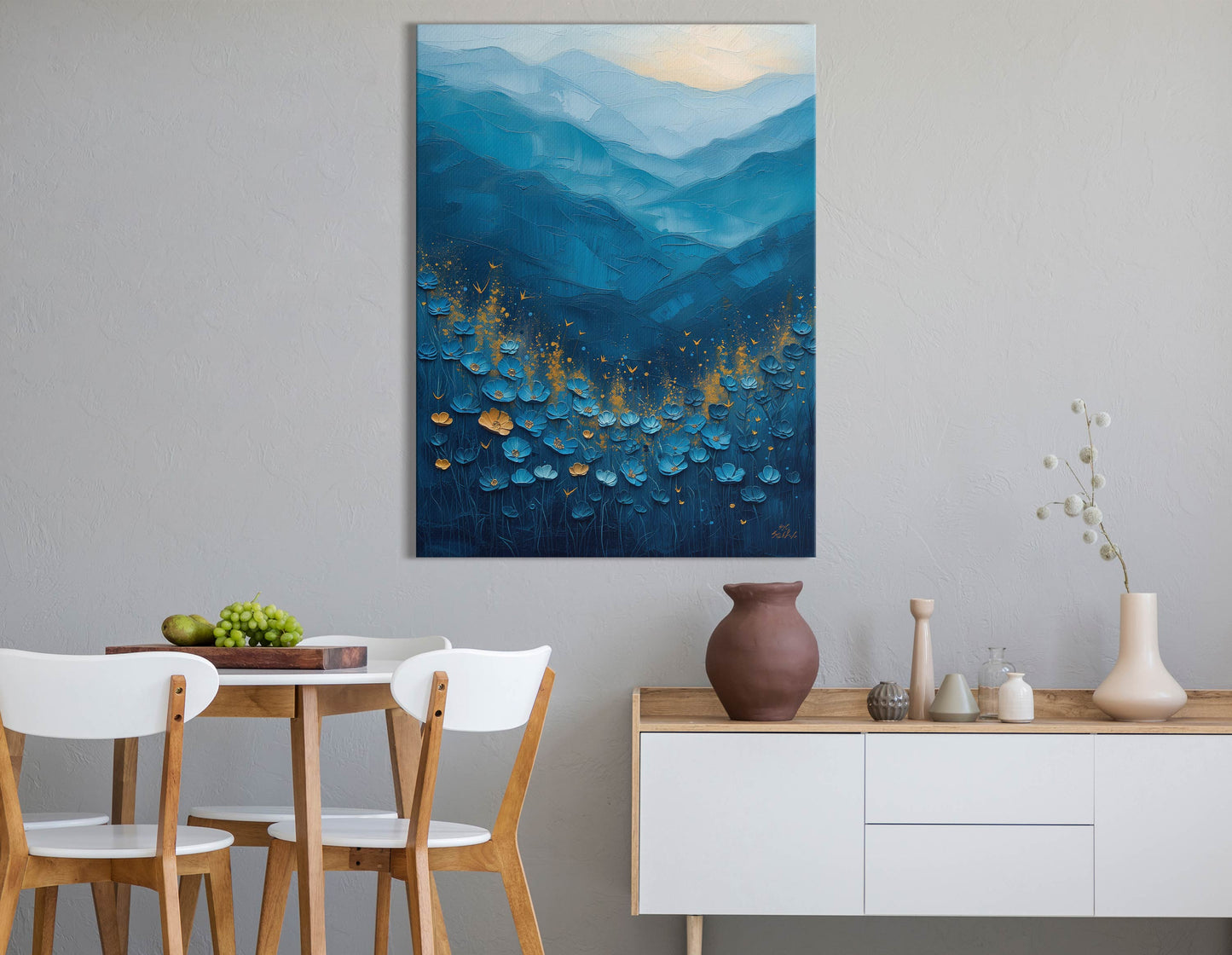 Serene Mountain Painting