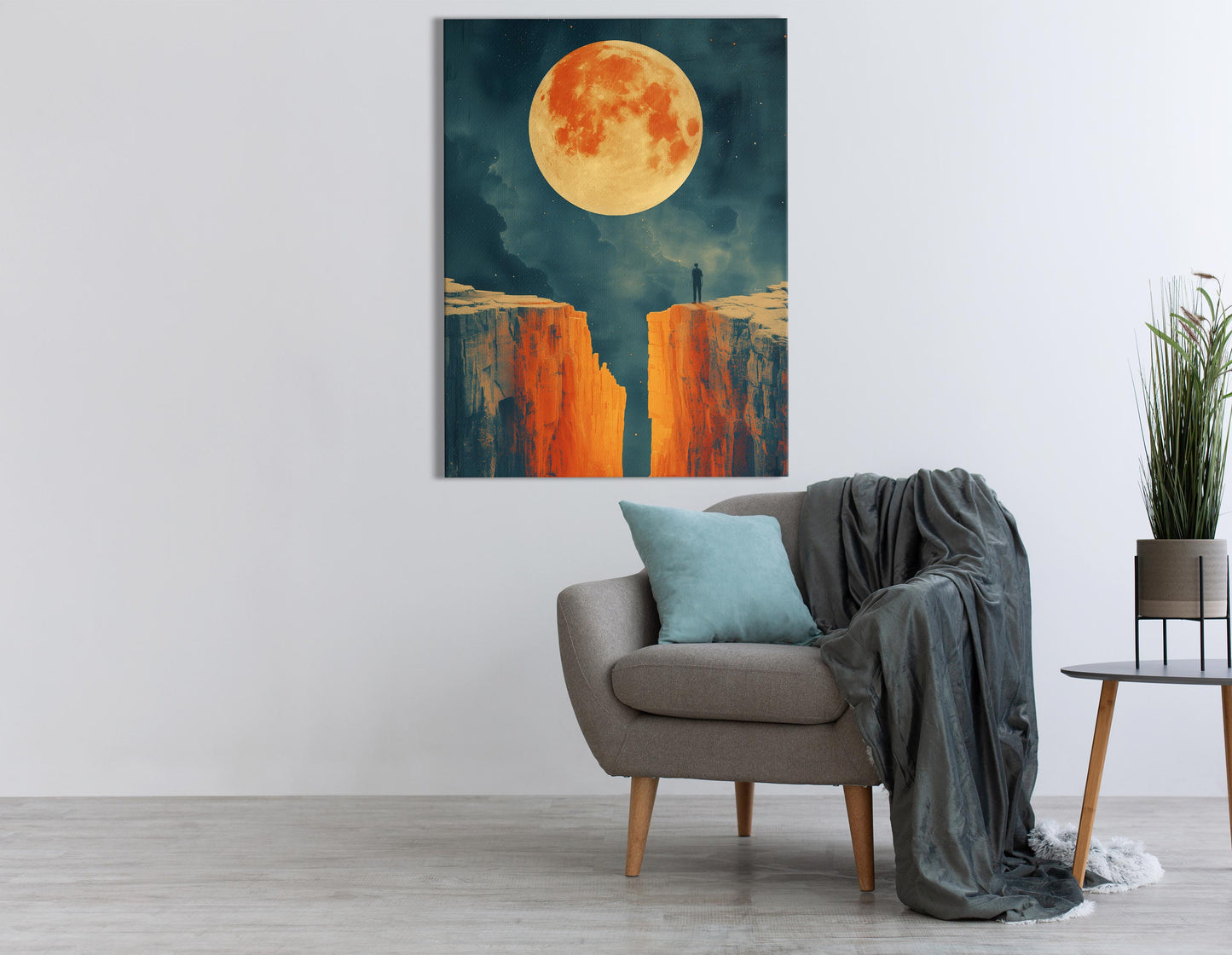 Moonlit Gorge Wall Decor