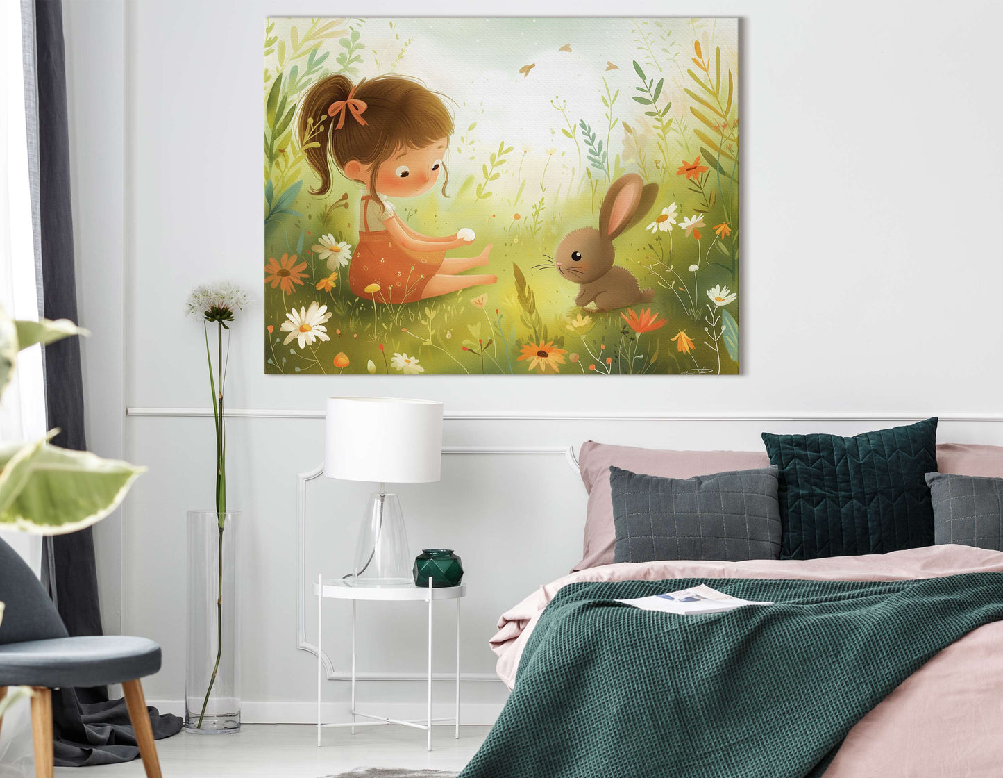 Enchanted Floral Encounter Wall Decor