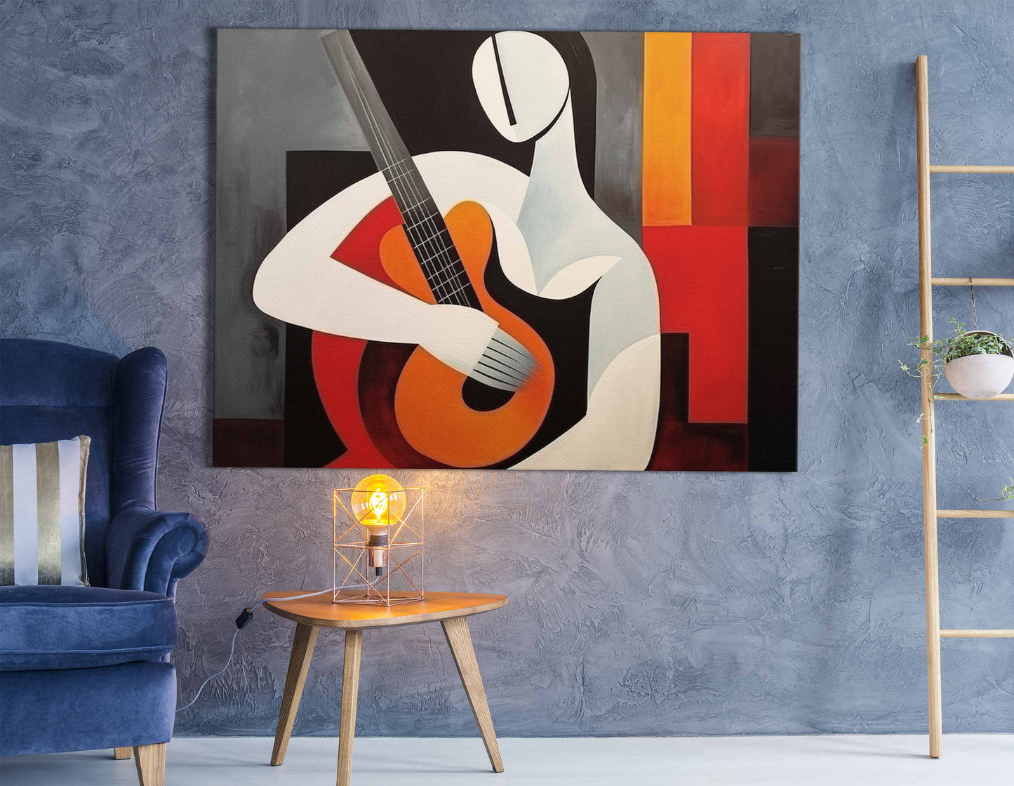  Rhythmic Abstract Painting