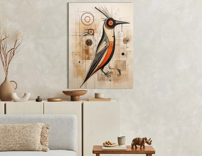 Avian Abstract Decor