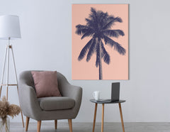  Pink Palm Artwork