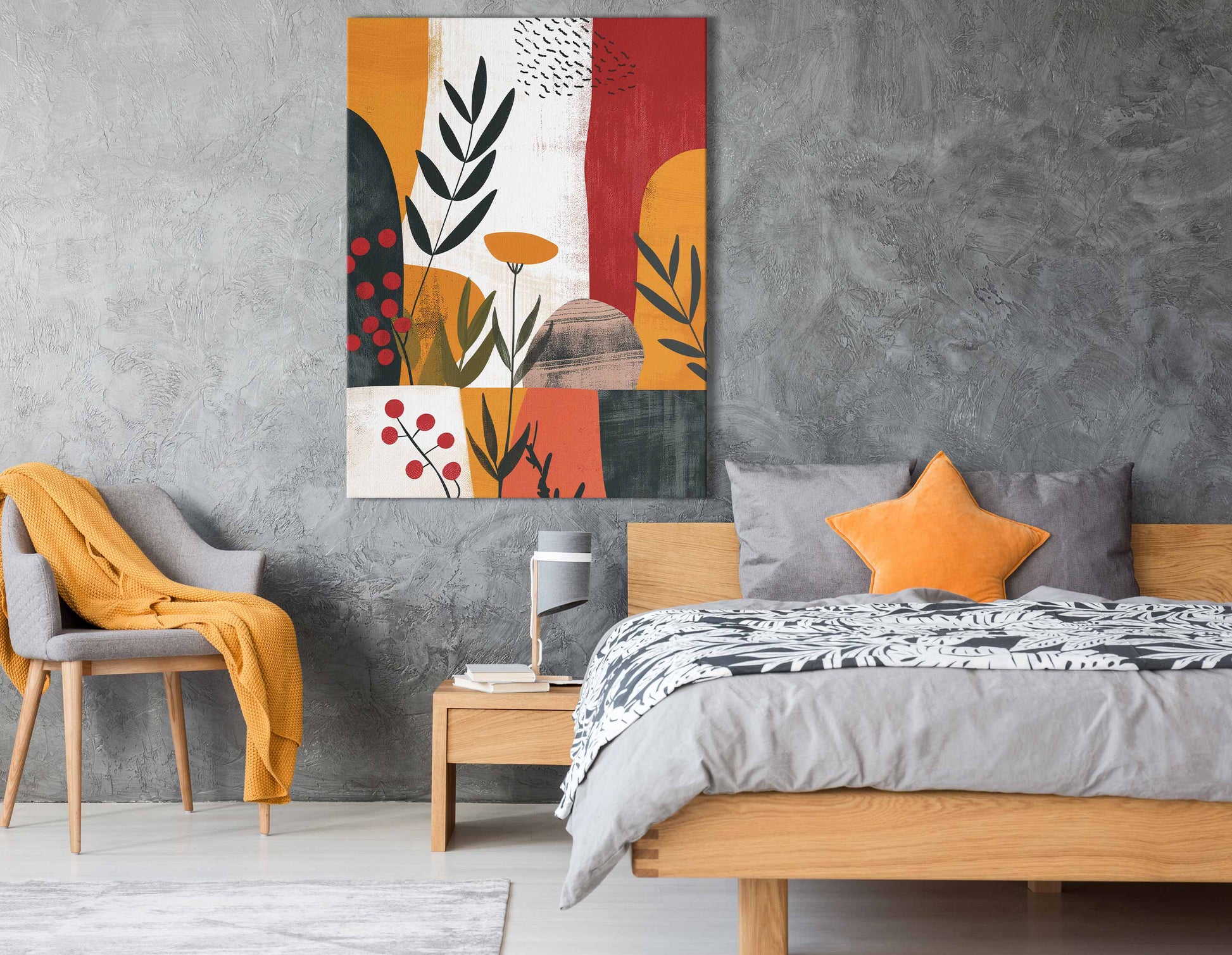 Modern Botanical Canvas Print