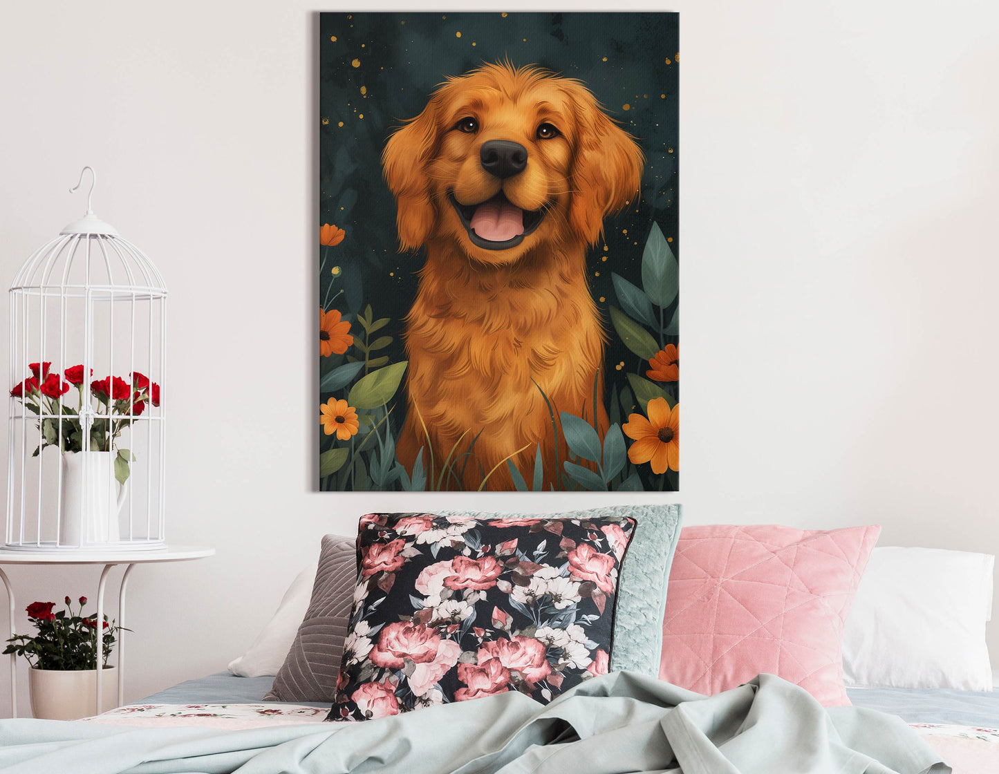 Pet Lover's Retriever Art