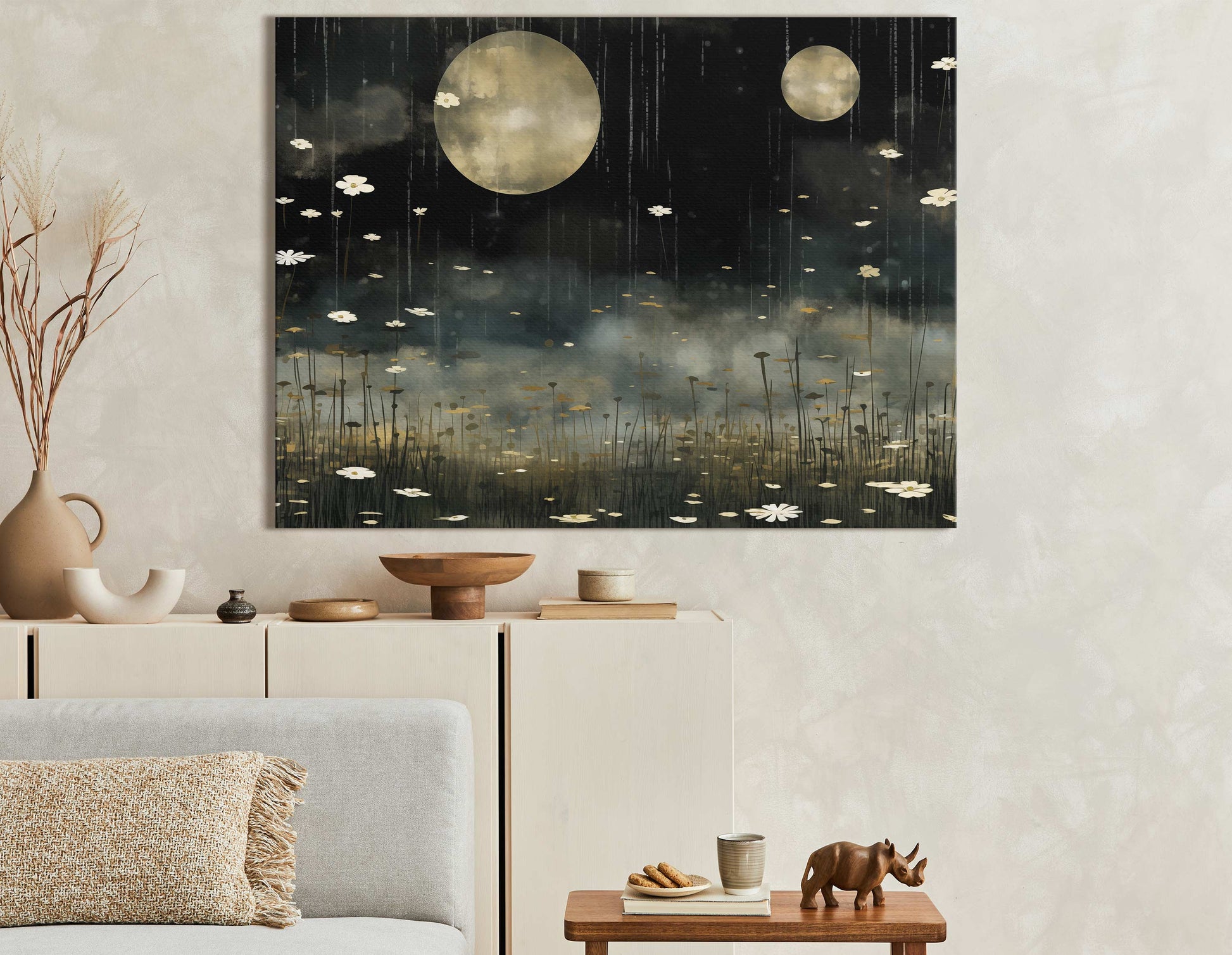  Serene Moonlight Painting