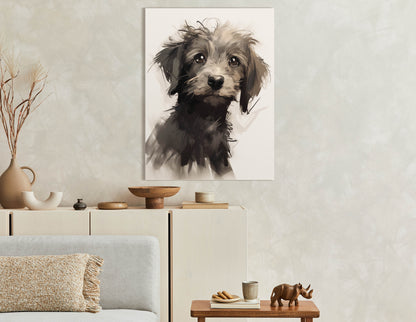 Puppy Sketch Wall Art