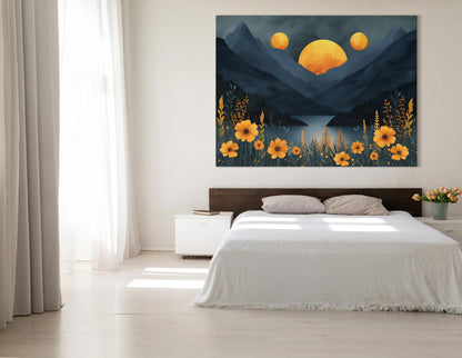 Magical Sunrise Canvas Print