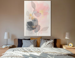 Blush Flower Canvas Art