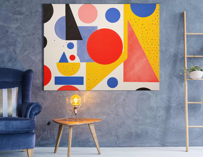 Abstract Shapes Wall Decor  