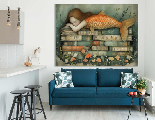 Fantasy Mermaid Canvas Print