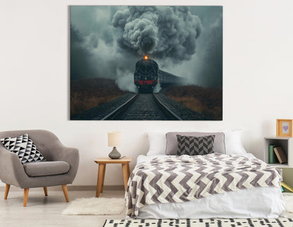 Atmospheric Train Decor