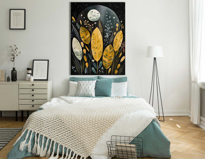 Moonlit Botanical Wall Decor 