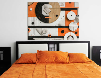 Modern Geometric Canvas