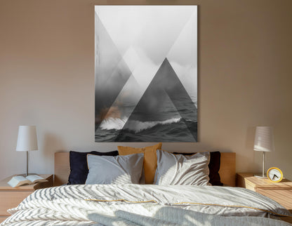 Wall Decor Triangular Design