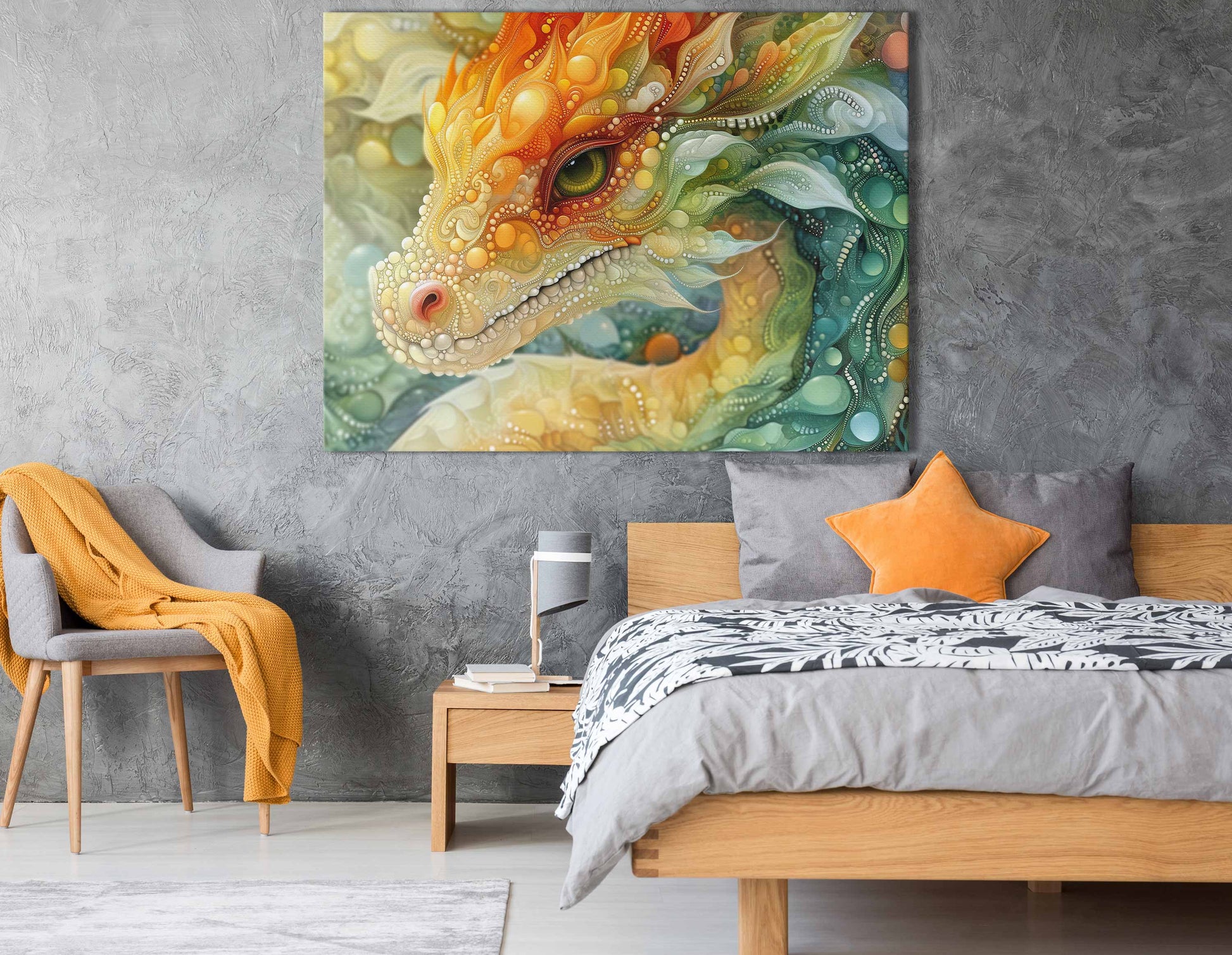 Dragon Tapestry Wall Decor