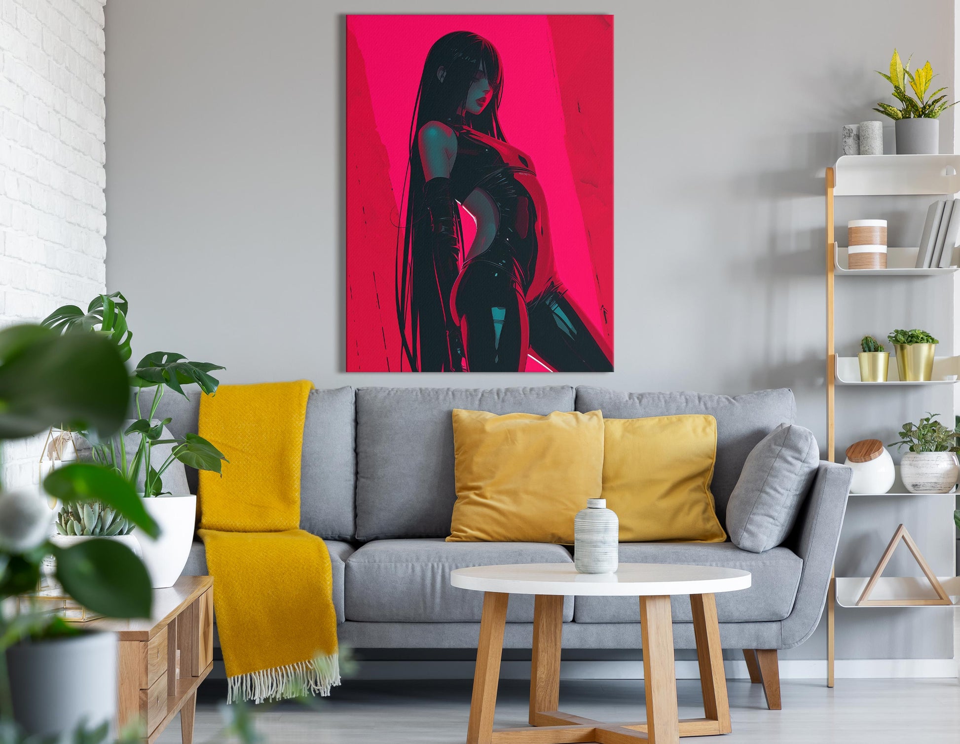 Vibrant Femme Art Print