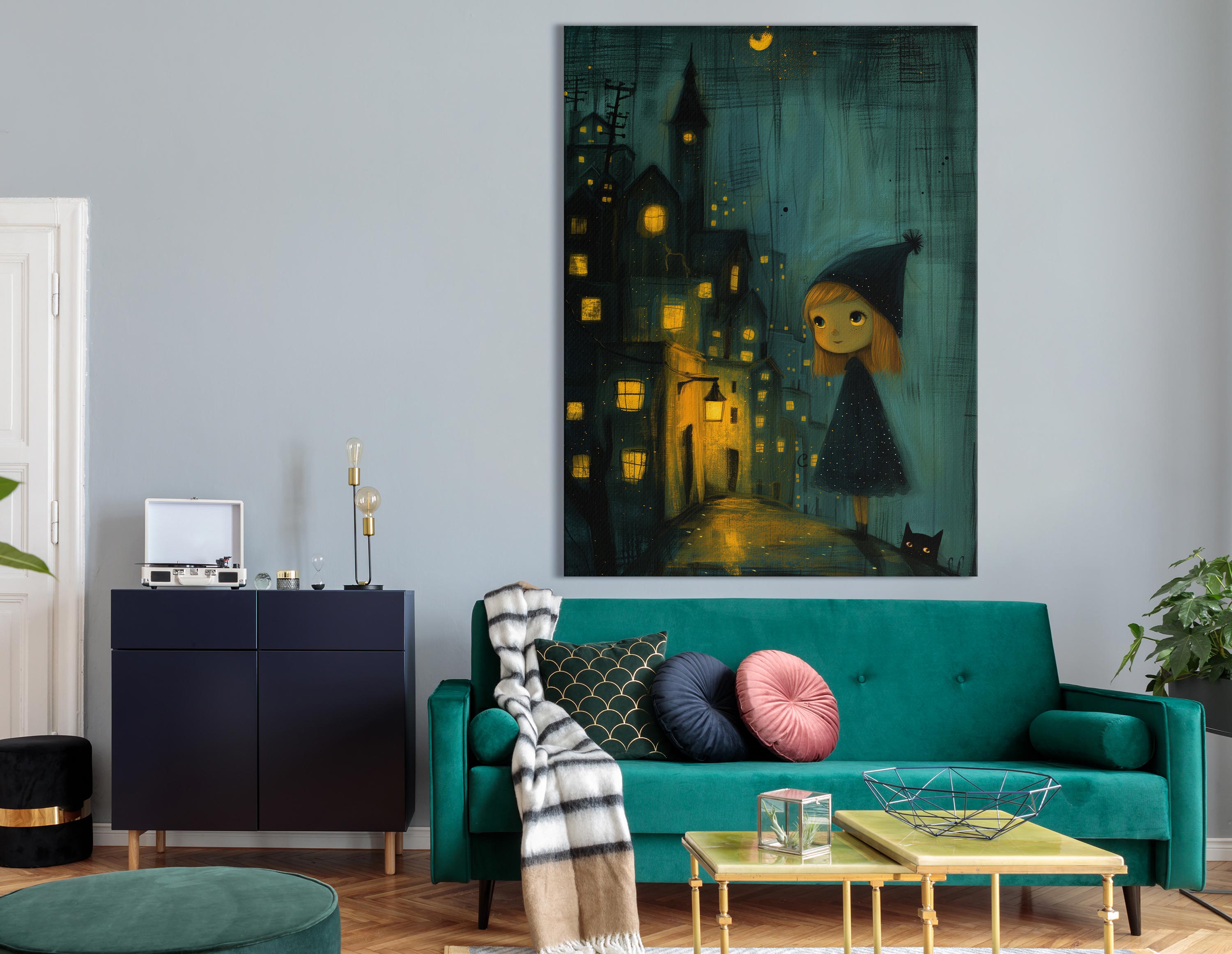 Whimsical Evening Canvas