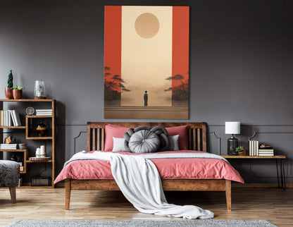 Terracotta Sunrise Wall Hanging 