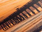 Jacksonville Wall Art - Fishing Pier Canvas Print, Large Coastal Wall Art, Sunset Ocean Artwork, Modern Beach Art Print, Sunrise Wall Decor