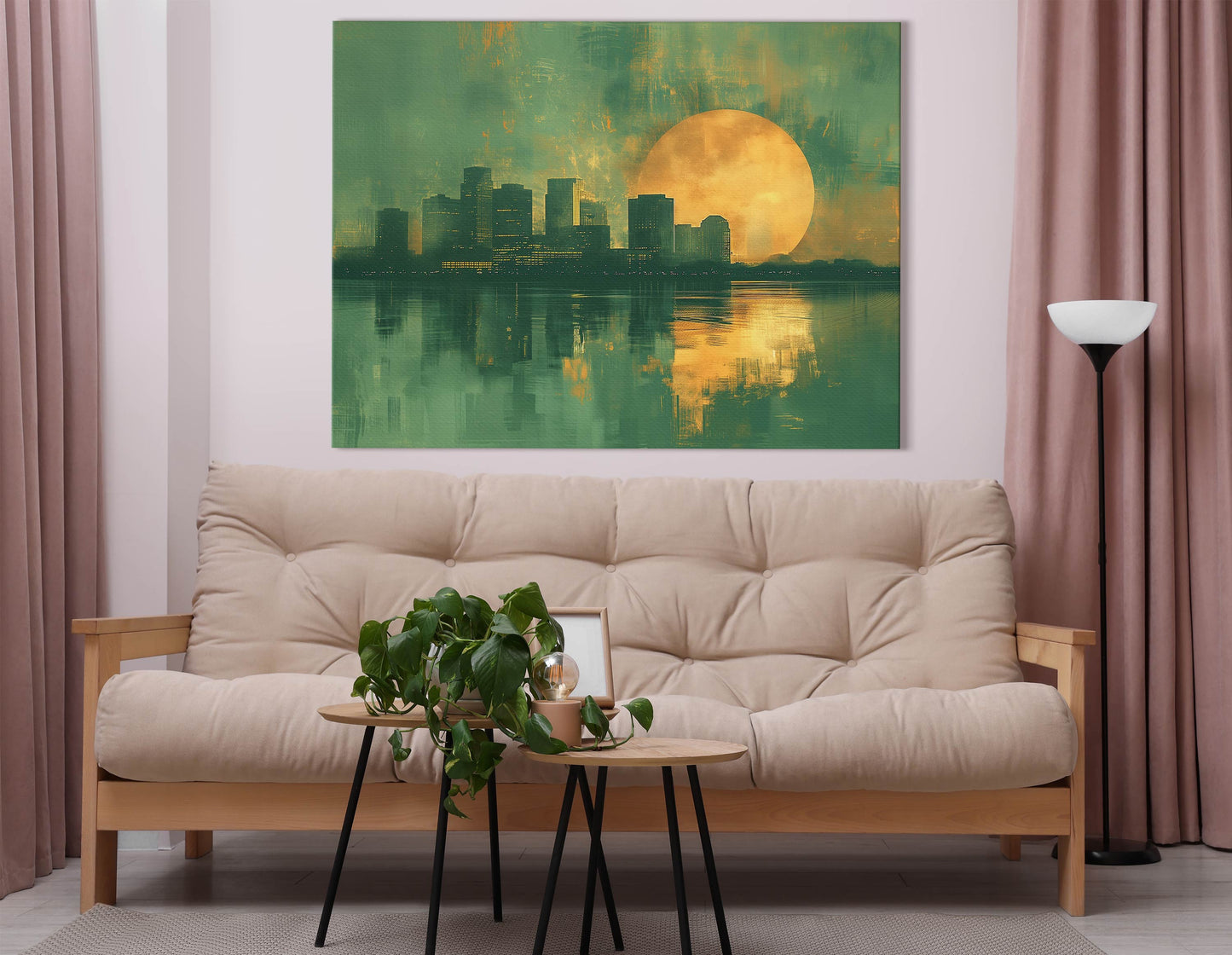 Sunset Cityscape Print