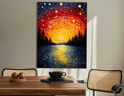 Wall Art Aurora Borealis   