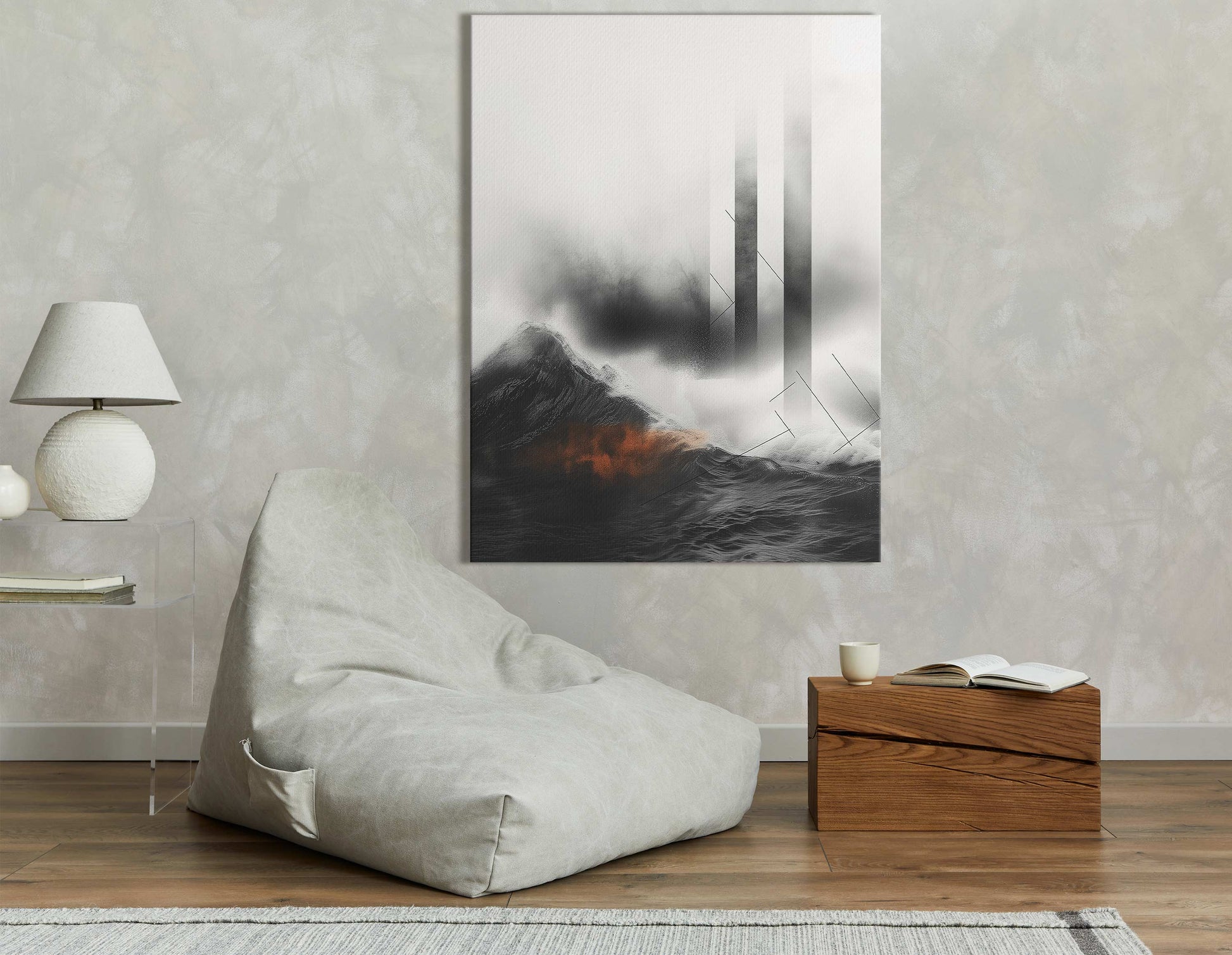 Dynamic Ocean Canvas Art