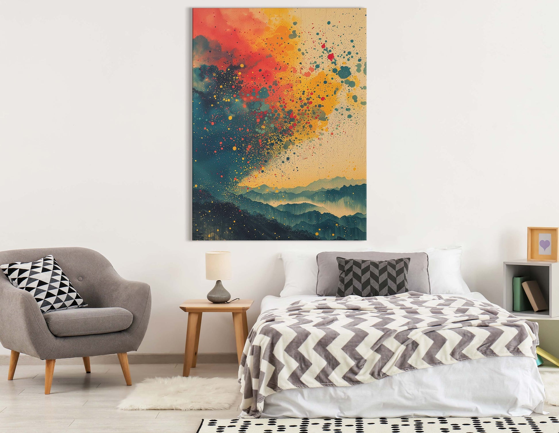 Energetic Abstract Artwork