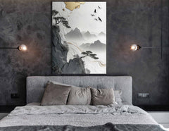 Tranquil Chinese Landscape Wall Decor