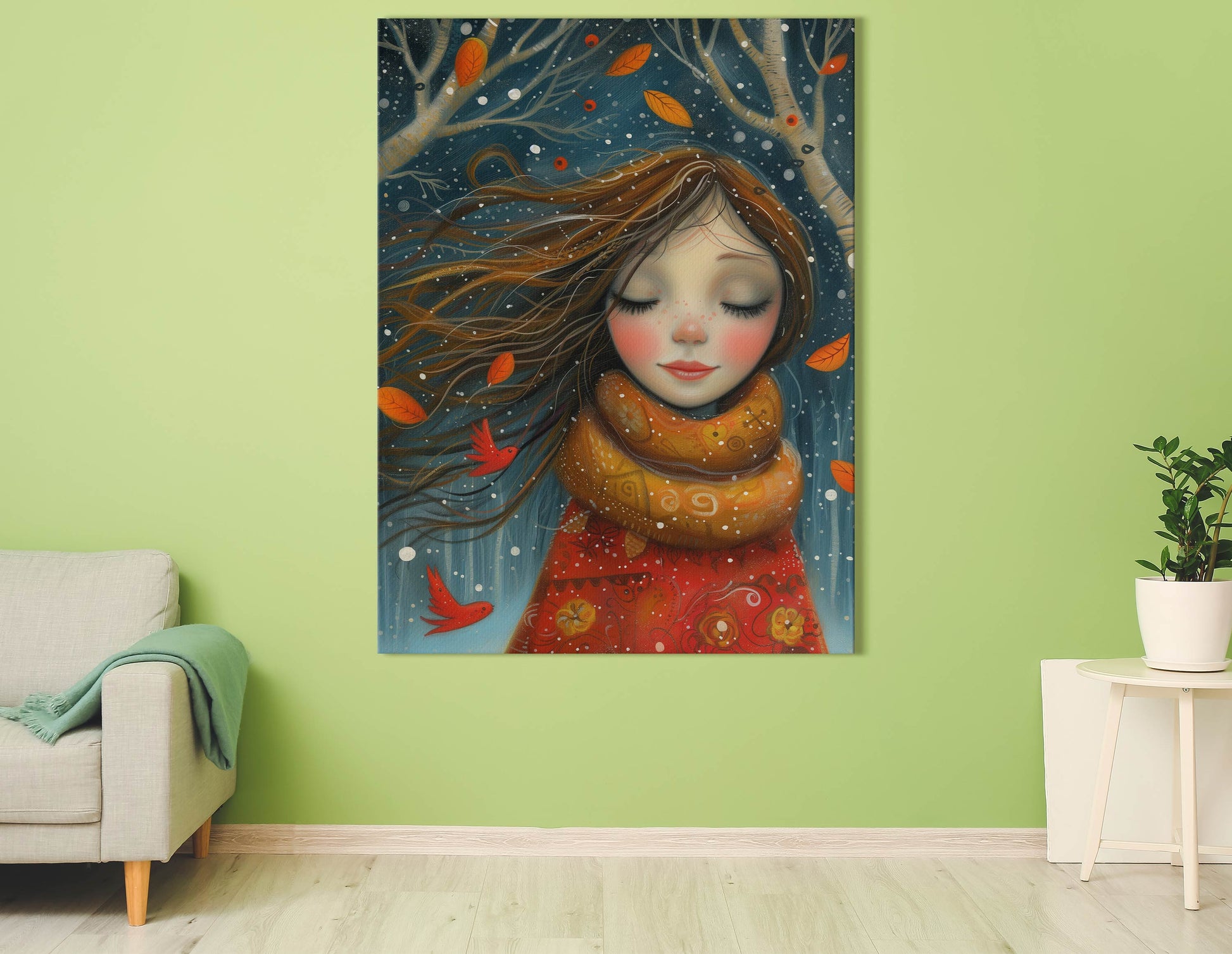  Magic Snowfall Wall Decor