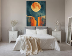 Enigmatic Moon Wall Hanging