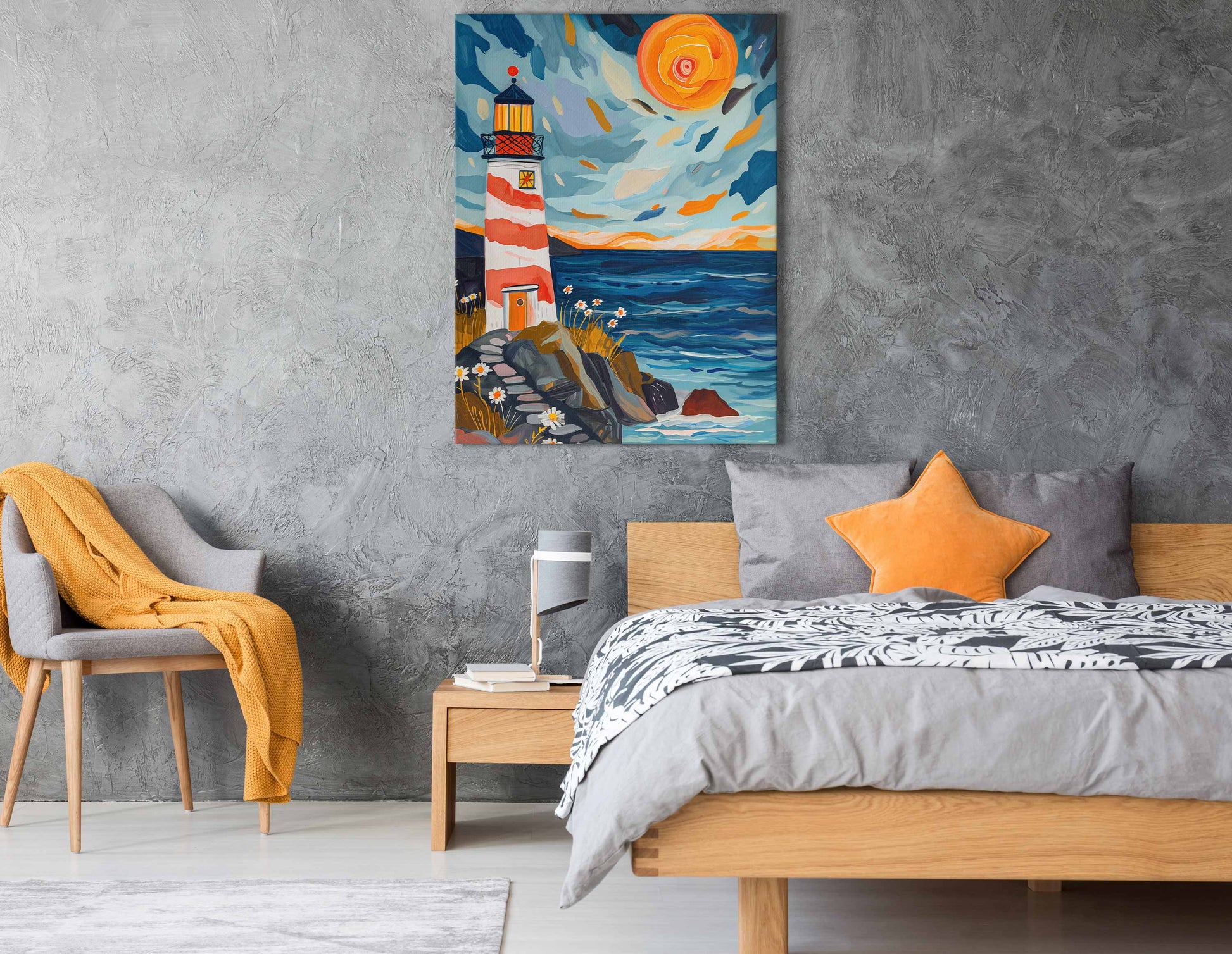 Seaside Beacon Wall Hanging